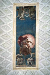 Apollo Driving the Chariot of the Sun, Ceiling Decoration in the Camera del Sole